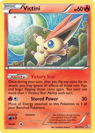 Victini (Deck Exclusives) (23) - Legendary Treasures