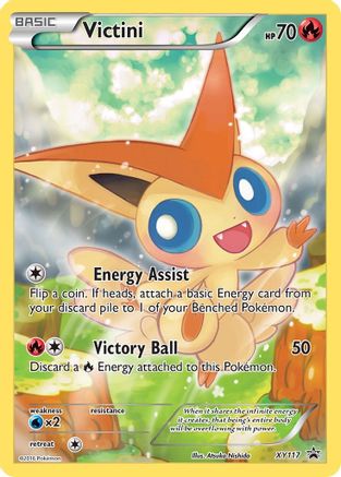 Victini (Full Art) (XY117) Holofoil - Black Star Promos