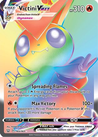 Victini VMAX (165) Holofoil - Battle Styles