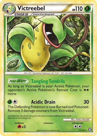 Victreebel (12) Holofoil - Triumphant