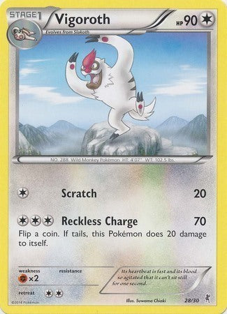Vigoroth (28) - Trainer Kit: Bisharp & Wigglytuff