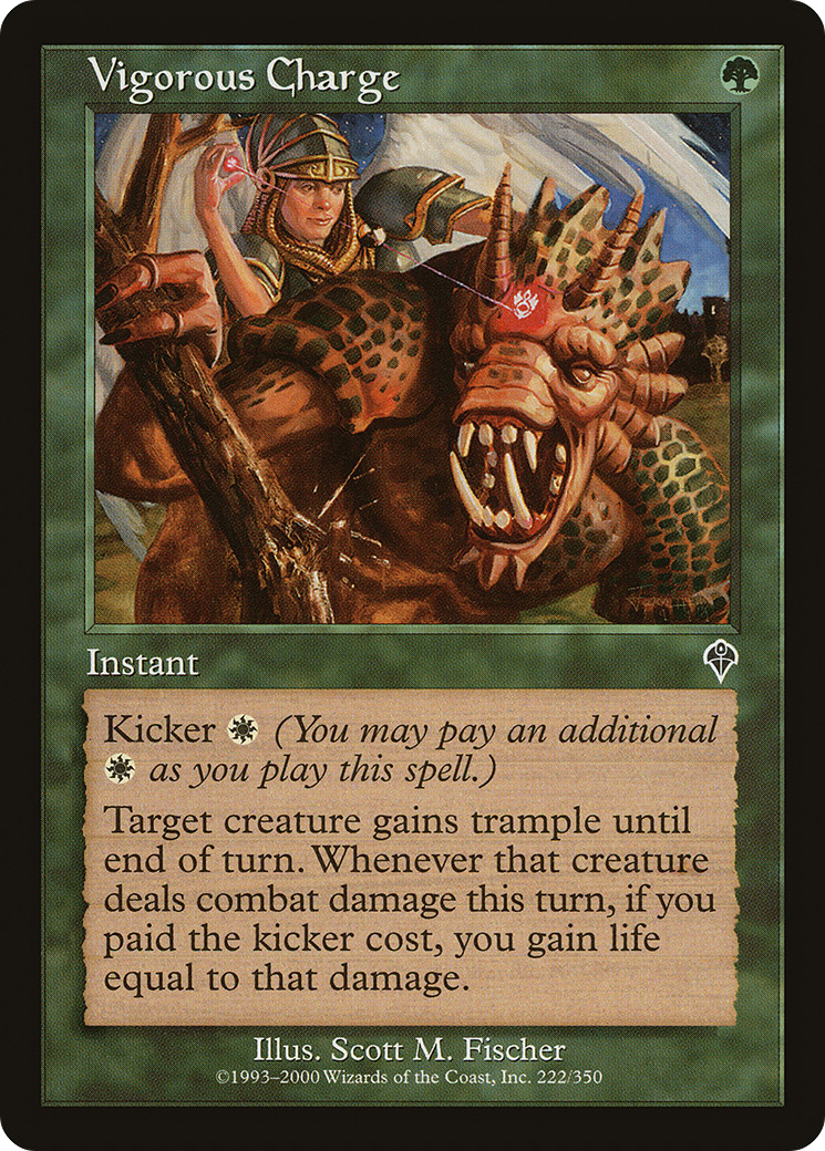 Vigorous Charge (222) - Invasion