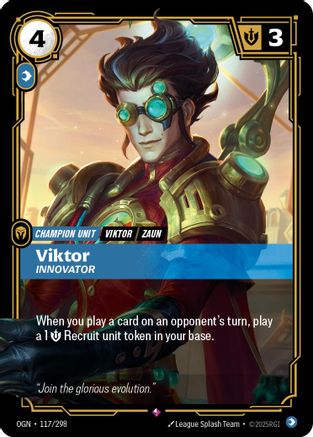 Viktor – Innovator (117) Foil - Origins