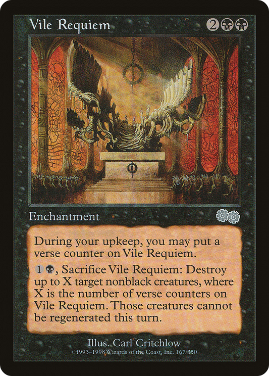 Vile Requiem (167) - Urza's Saga