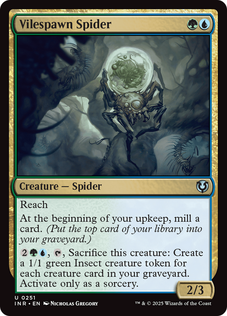 Vilespawn Spider (251) Foil - Innistrad Remastered