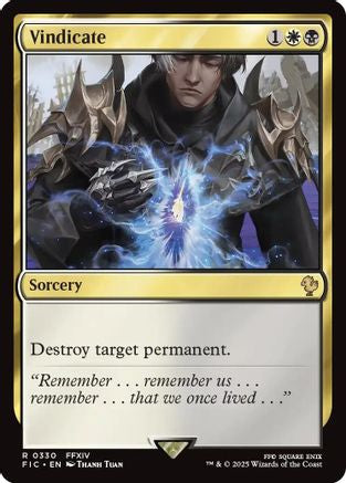 Vindicate (330) Surge Foil - Commander: FINAL FANTASY