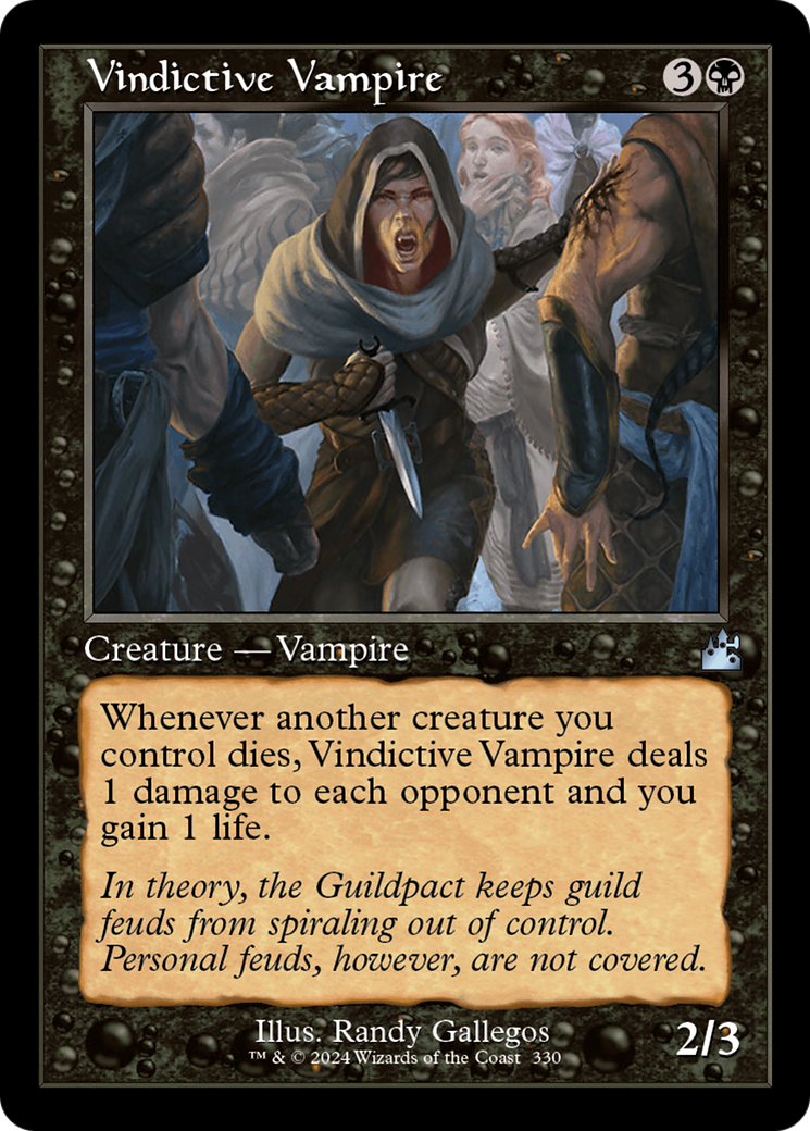 Vindictive Vampire (Retro) (330) - Ravnica Remastered