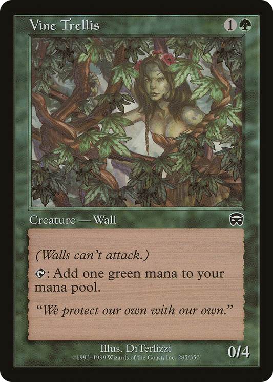 Vine Trellis (285) - Mercadian Masques