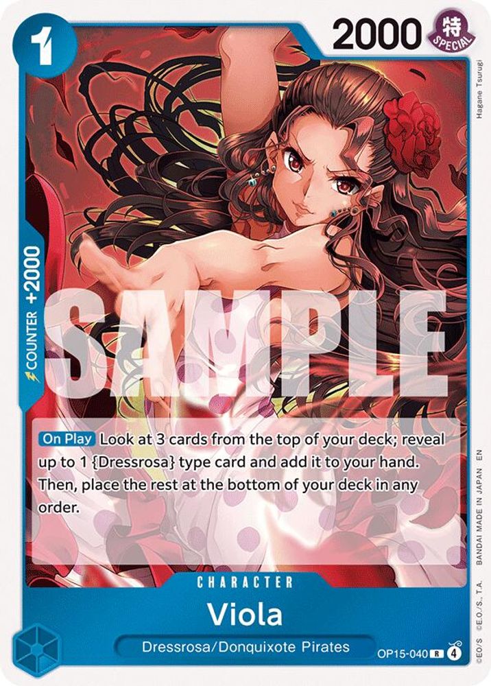 Viola (OP15-040) Foil