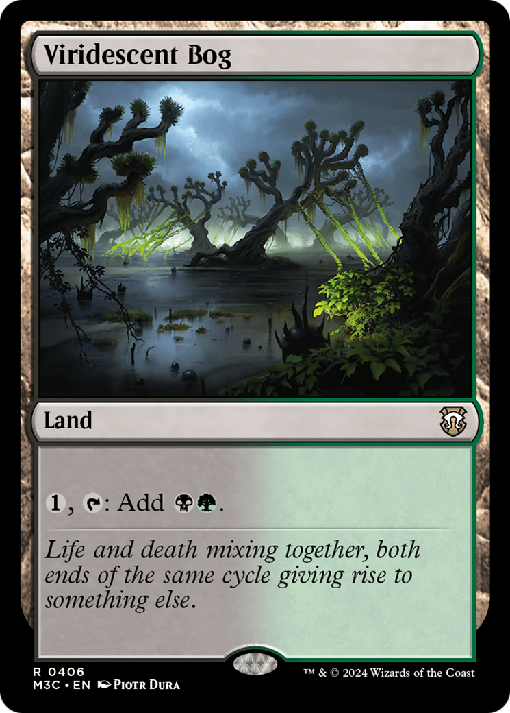 Viridescent Bog (406) - Commander: Modern Horizons 3