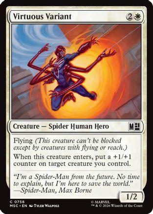 Virtuous Variant (758) - Commander: Marvel Super Heroes