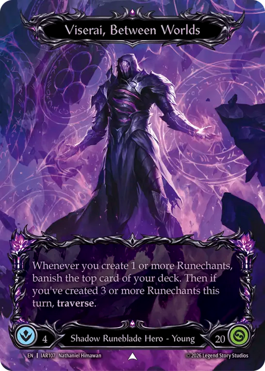 Viserai, Between Worlds // Viserai, Usurper (Marvel) (IAR107) Cold Foil - Usurp the Shadow Throne