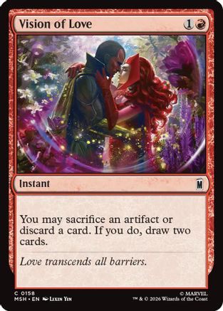 Vision of Love (158) Foil - Marvel Super Heroes