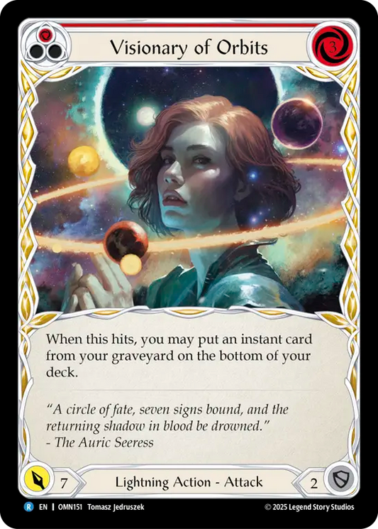 Visionary of Orbits (OMN151) Rainbow Foil - Omens of the Third Age