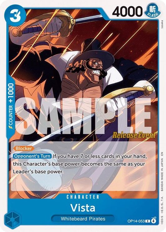 Vista (OP14-053) Release Event Cards
