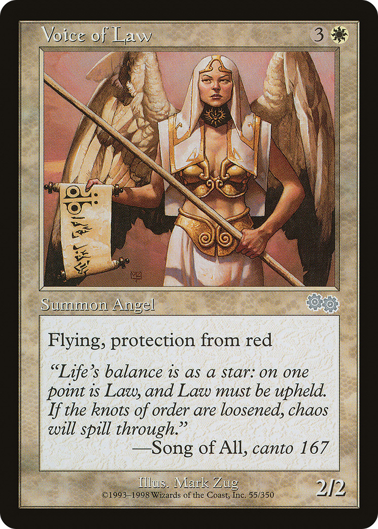 Voice of Law (055) - Urza's Saga