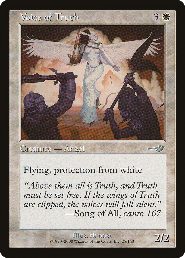 Voice of Truth (025) Foil - Nemesis