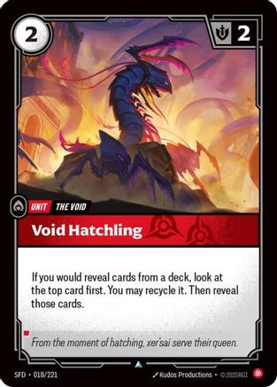 Void Hatchling (018) - Spiritforged
