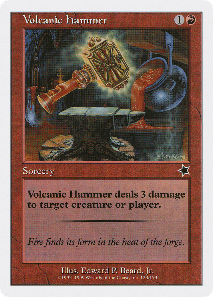 Volcanic Hammer (123) - Starter 1999