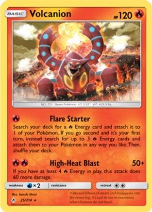 Volcanion (Deck Exclusives) (25) - Unbroken Bonds