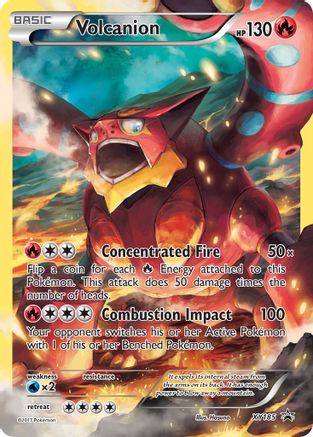 Volcanion (Full Art) (XY185) Holofoil - Black Star Promos