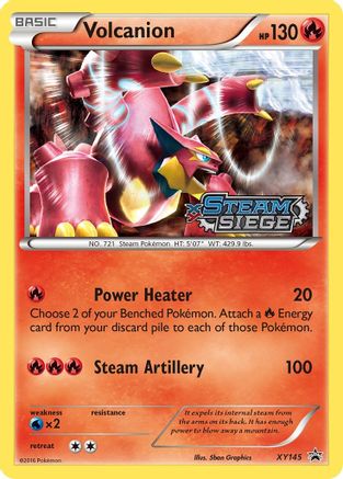 Volcanion (Prerelease) (XY145) Holofoil - Black Star Promos