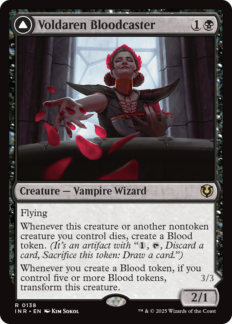 Voldaren Bloodcaster // Bloodbat Summoner (138) Foil - Innistrad Remastered