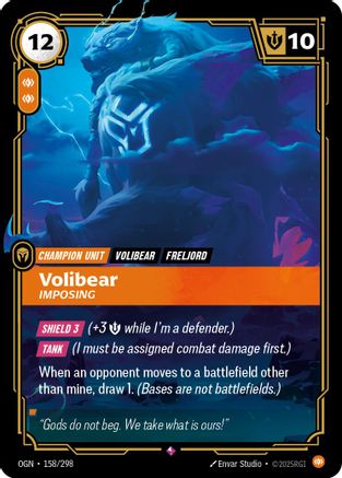 Volibear – Imposing (158) Foil - Origins