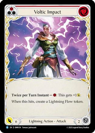 Voltic Impact (OMN154) Rainbow Foil - Omens of the Third Age