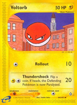 Voltorb (64) - Aquapolis