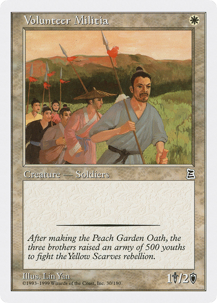 Volunteer Militia (030) - Portal Three Kingdoms