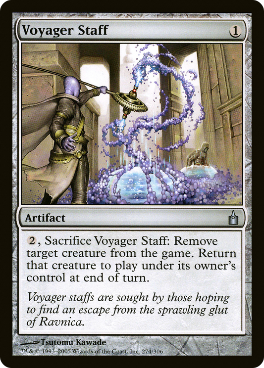 Voyager Staff (274) - Ravnica: City of Guilds