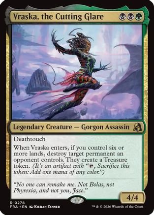Vraska, the Cutting Glare (278) - Reality Fracture