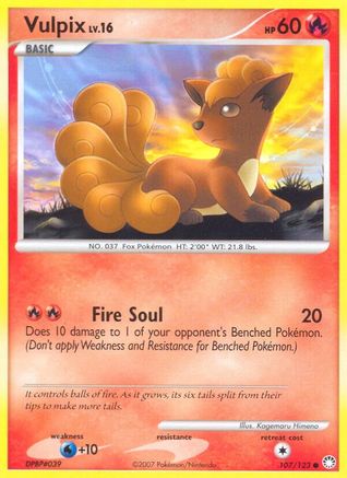 Vulpix (107) - Mysterious Treasures