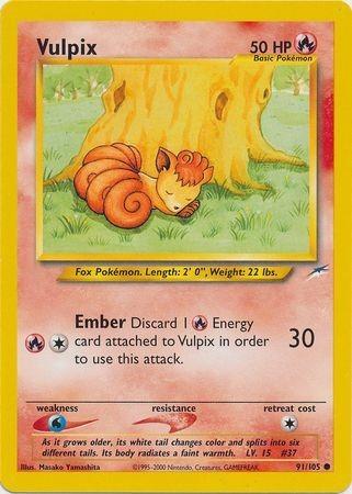 Vulpix (91) (Unlimited) - Neo Destiny