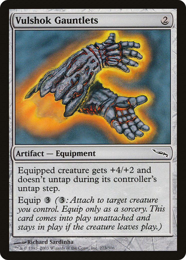 Vulshok Gauntlets (273) - Mirrodin