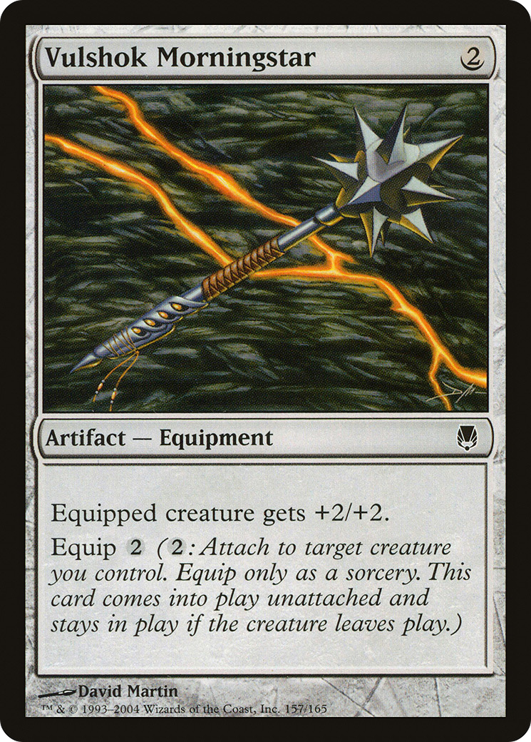 Vulshok Morningstar (157) Foil - Darksteel