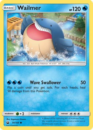 Wailmer (39) - Celestial Storm