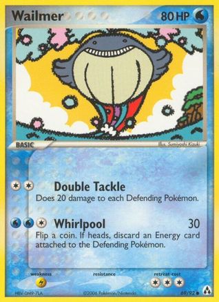 Wailmer (69) Reverse Holofoil - Legend Maker
