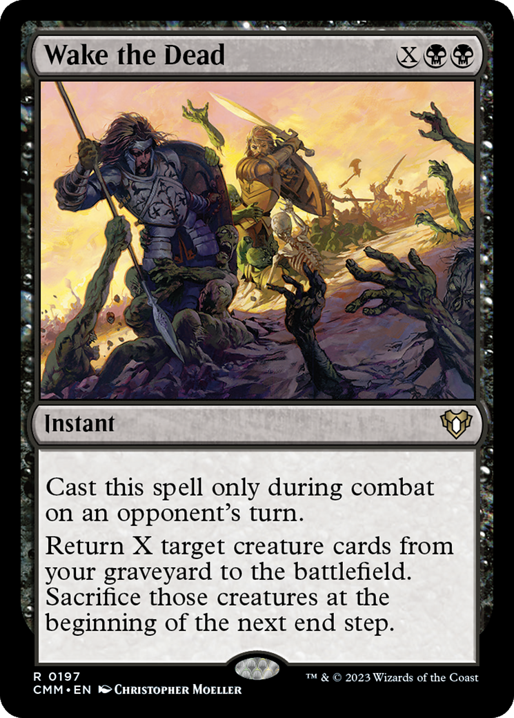 Wake the Dead (197) - Commander Masters