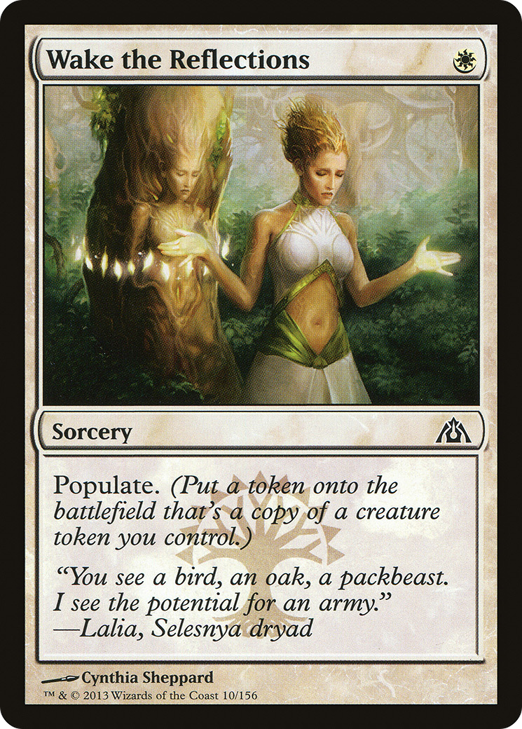Wake the Reflections (010) Foil - Dragon's Maze