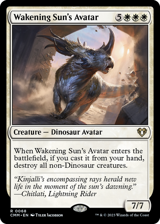 Wakening Sun's Avatar (068) - Commander Masters