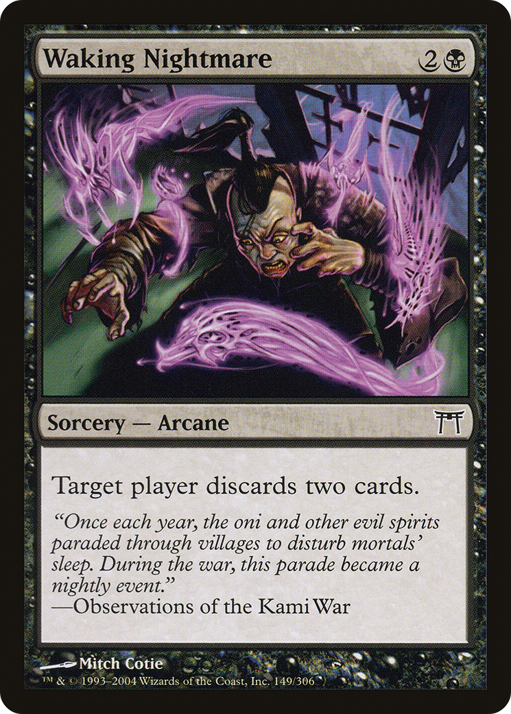 Waking Nightmare (149) Foil - Champions of Kamigawa