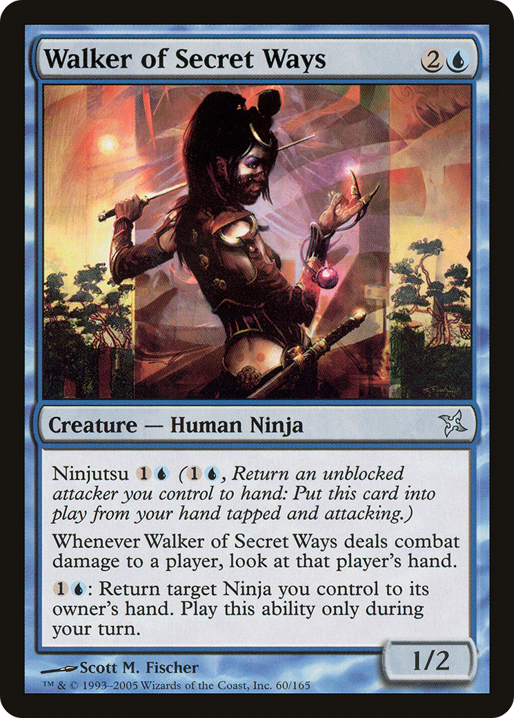 Walker of Secret Ways (060) Foil - Betrayers of Kamigawa
