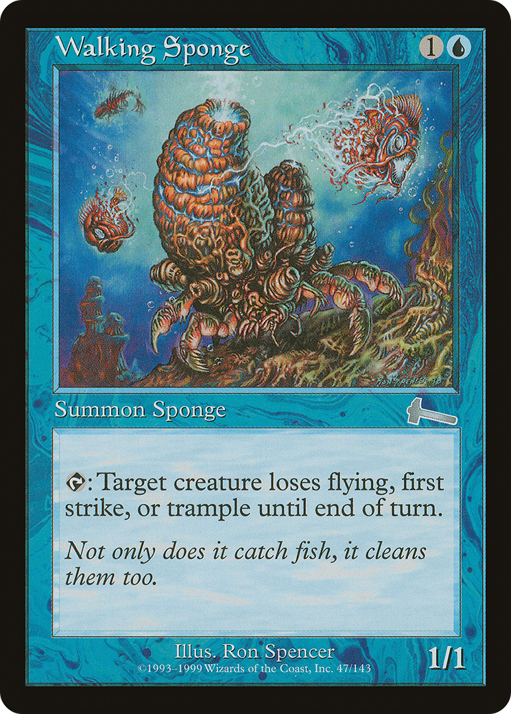 Walking Sponge (047) - Urza's Legacy