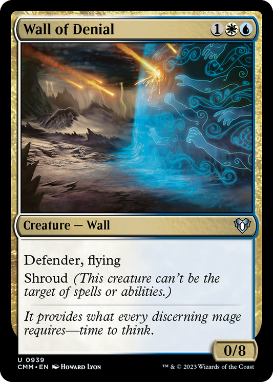 Wall of Denial (939) - Commander Masters