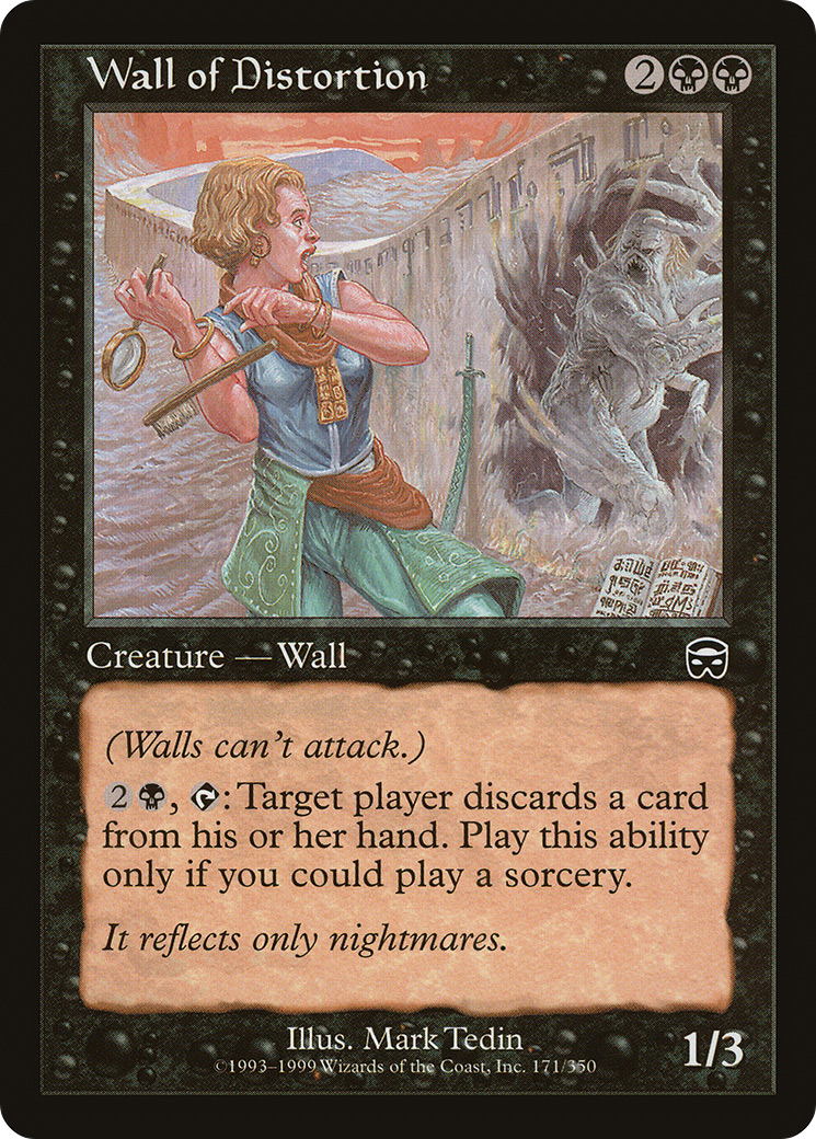 Wall of Distortion (171) - Mercadian Masques