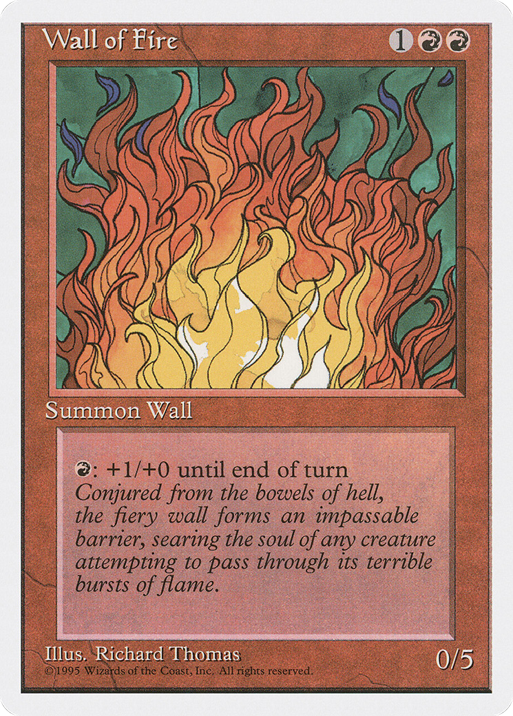 Wall of Fire - Fourth Edition