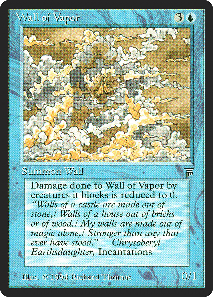 Wall of Vapor - Legends