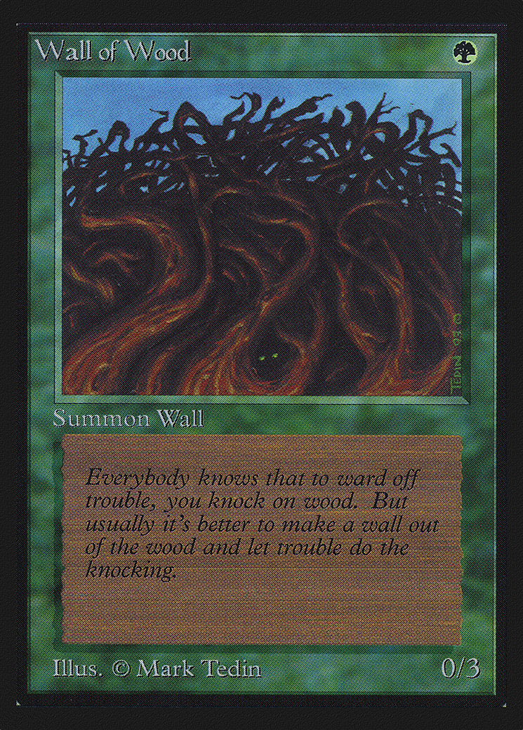 Wall of Wood - Collectors' Edition